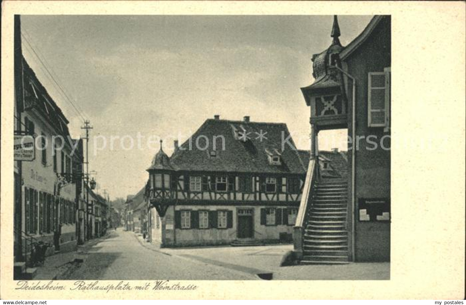 41787818 Deidesheim Rathaus Mit Weinstrasse Deidesheim - Deidesheim