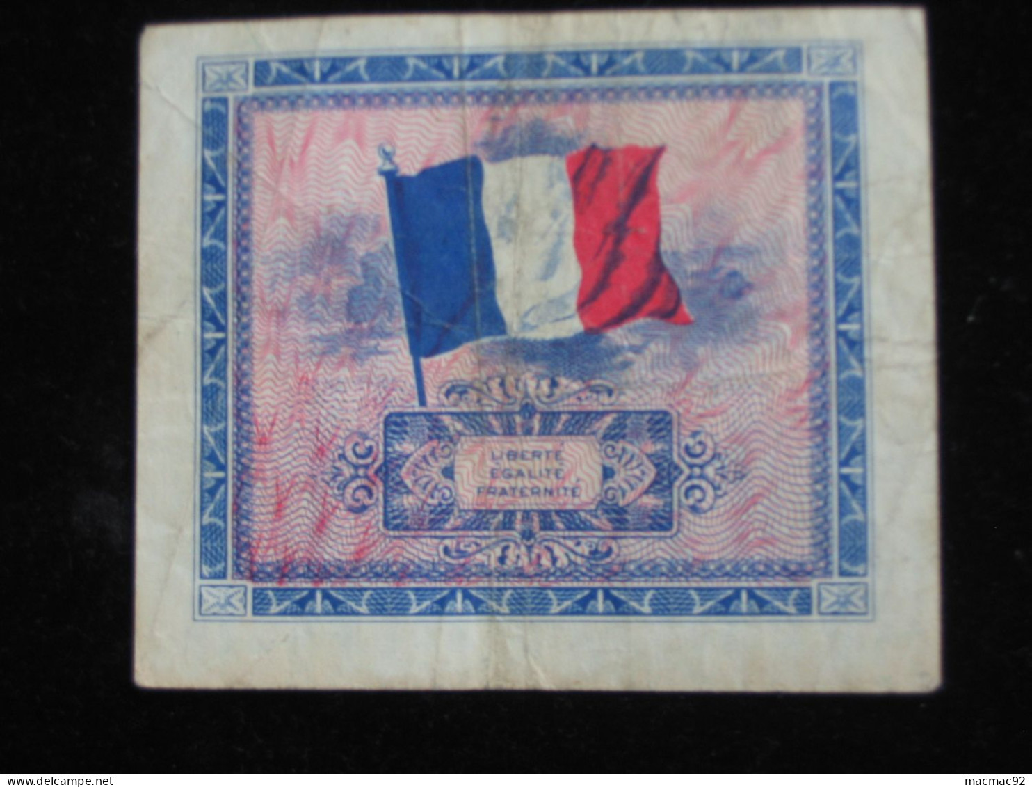 2 Francs - DRAPEAU FRANCE - Billet Du Débarquement -  Sans Série  **** EN ACHAT IMMEDIAT **** - 1944 Flagge/Frankreich