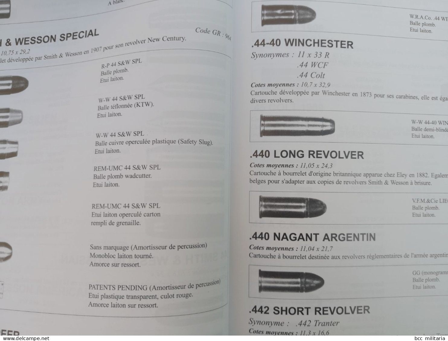 Livre Panorama des munitions 3° éditions corrigée et enrichie ( 344 pages)