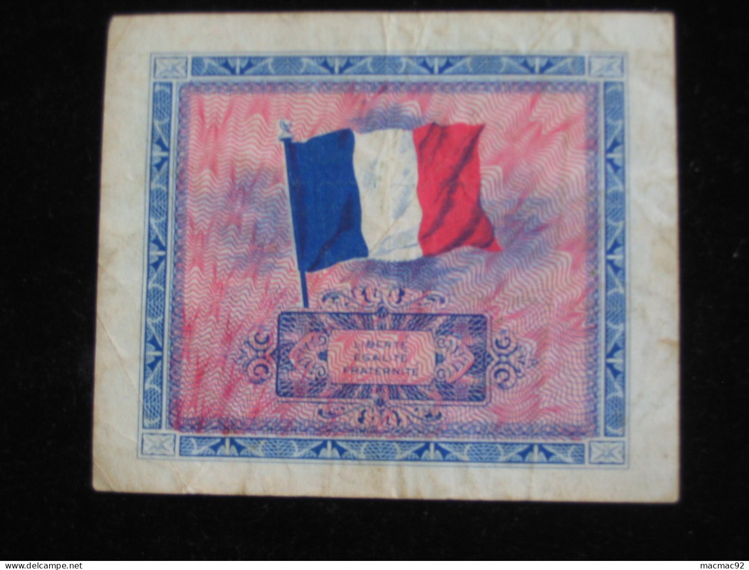 10 Dix Francs - DRAPEAU FRANCE - Billet Du Débarquement -  Sans Série  **** EN ACHAT IMMEDIAT **** - 1944 Vlag/Frankrijk