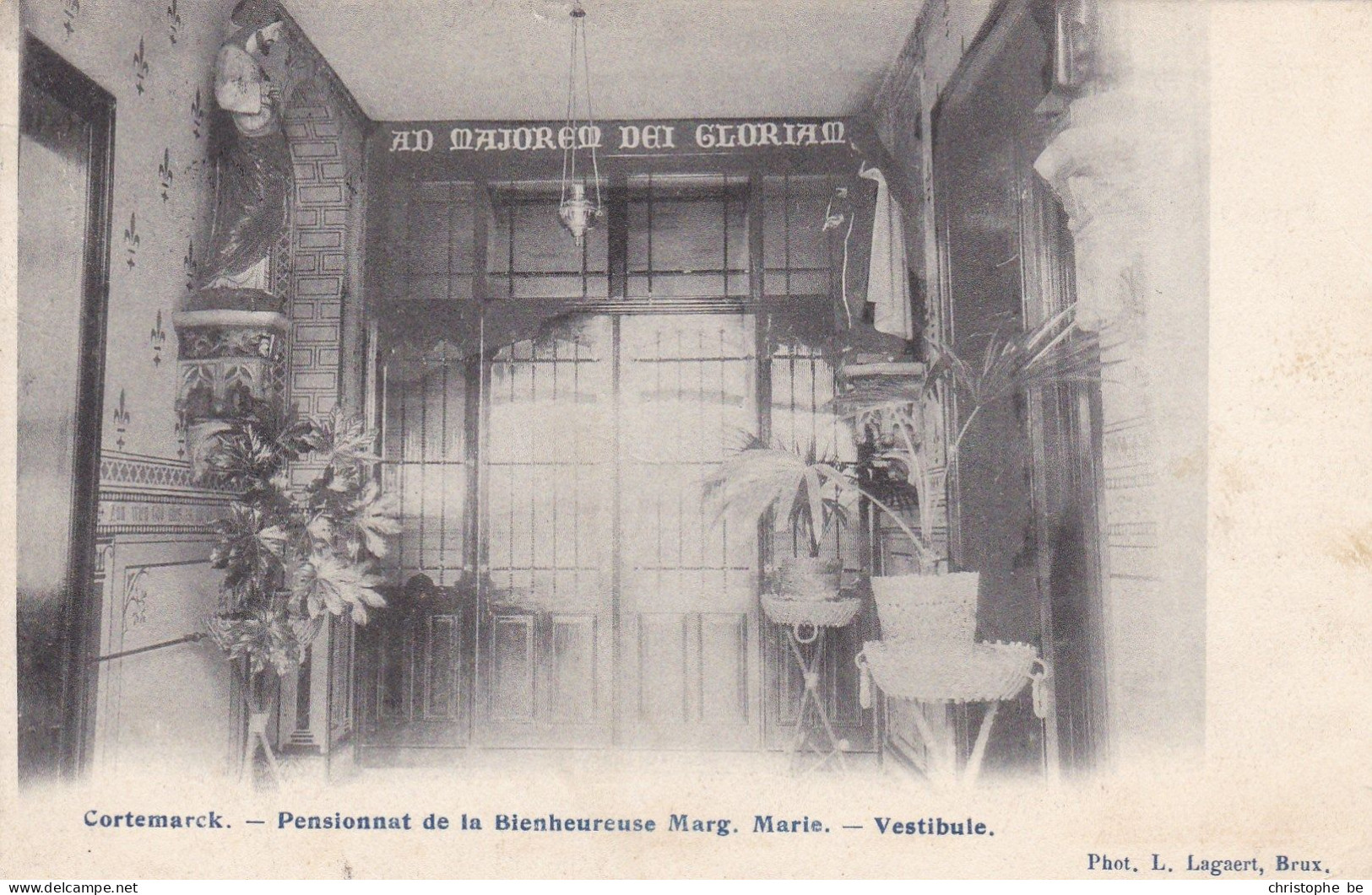 Kortemark, Cortemarck, Pensionnat De La Bienheureuse Marg. Marie Vestibule (pk86830) - Kortemark