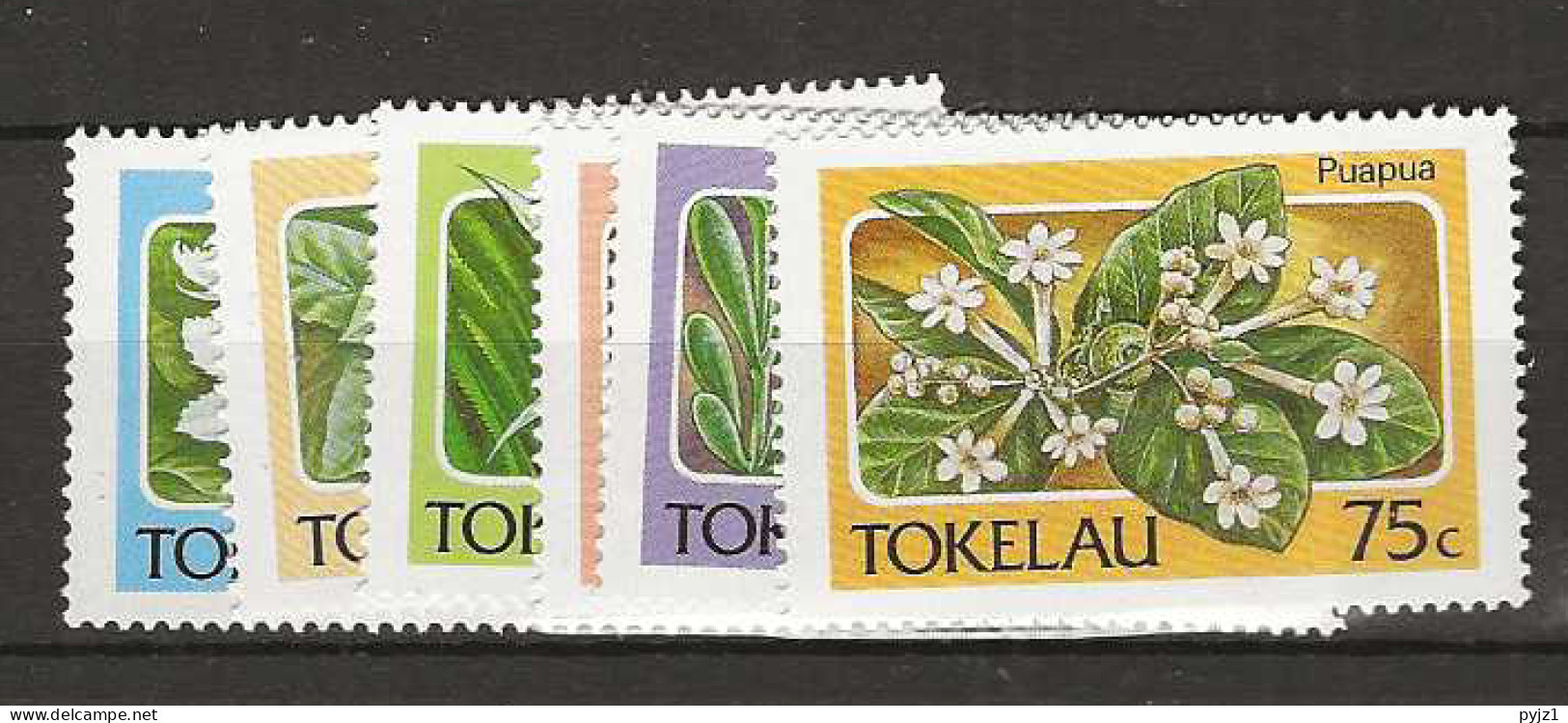 1987 MNH Tokelau Mi 136-41 Postfris** - Tokelau