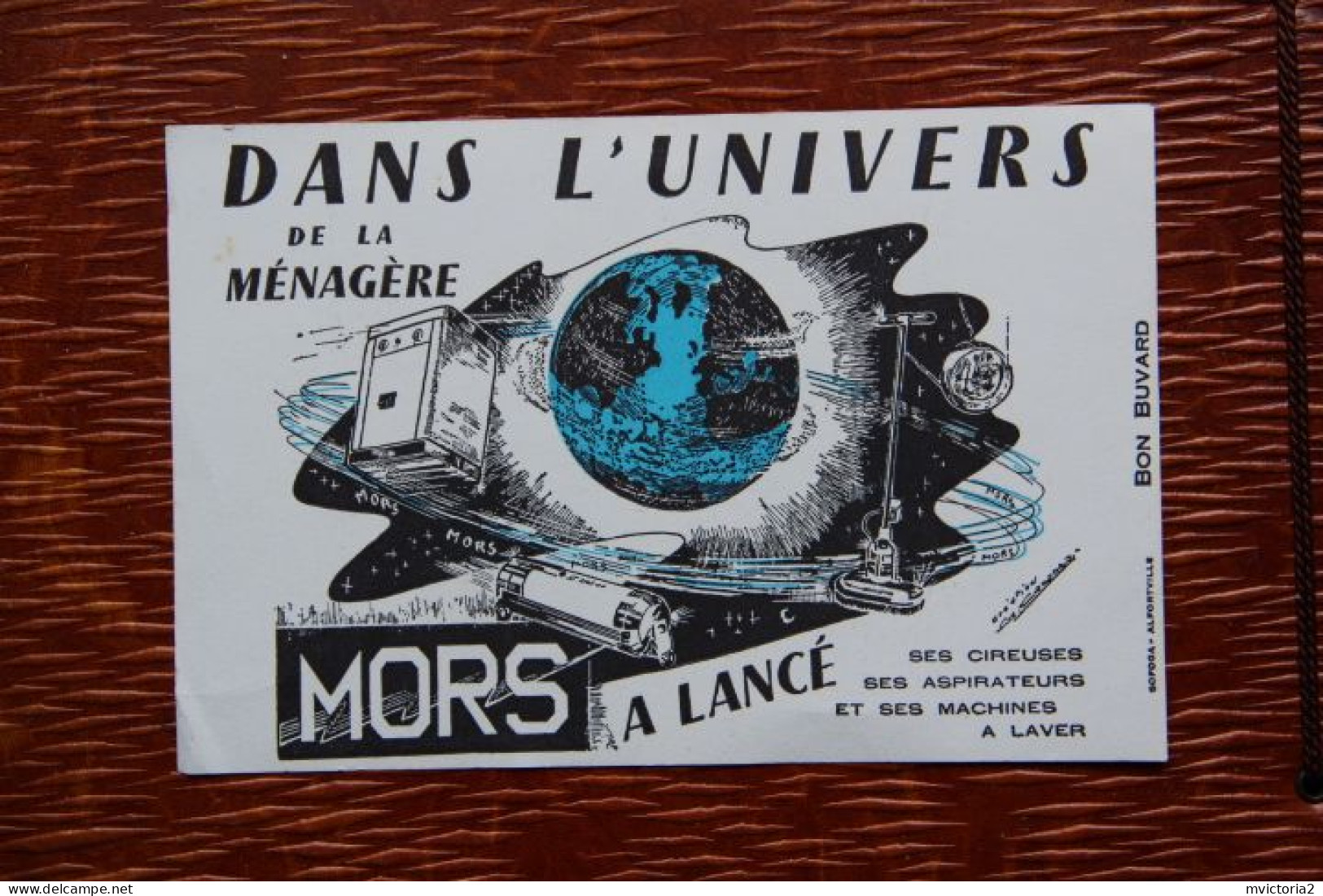 BUVARD - MORS : Dans L'UNIVERS De La Ménagère. - Limpieza