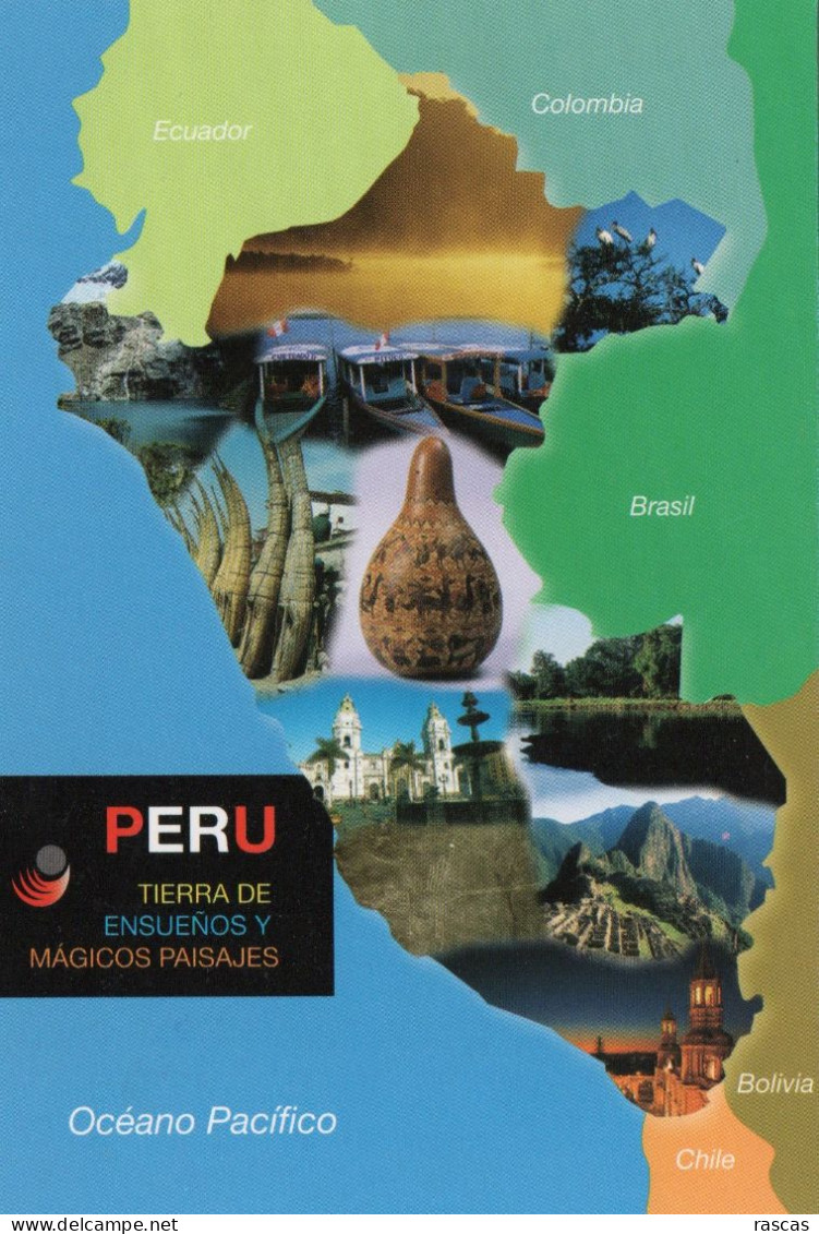 CPM GRAND FORMAT 1 - PEROU - TIERRA DE ENSUENOS Y MAGICOS PAISAJES - Pérou