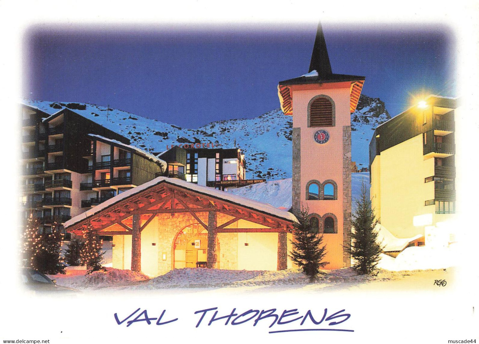 VAL THORENS - LA CHAPELLE UNE NUIT D HIVER - Val Thorens