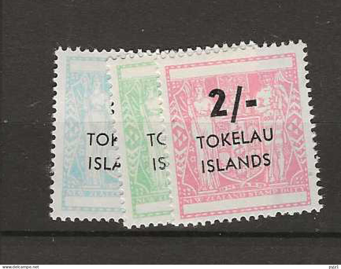1966 MNH Tokelau Mi 1-3 Postfris** - Tokelau