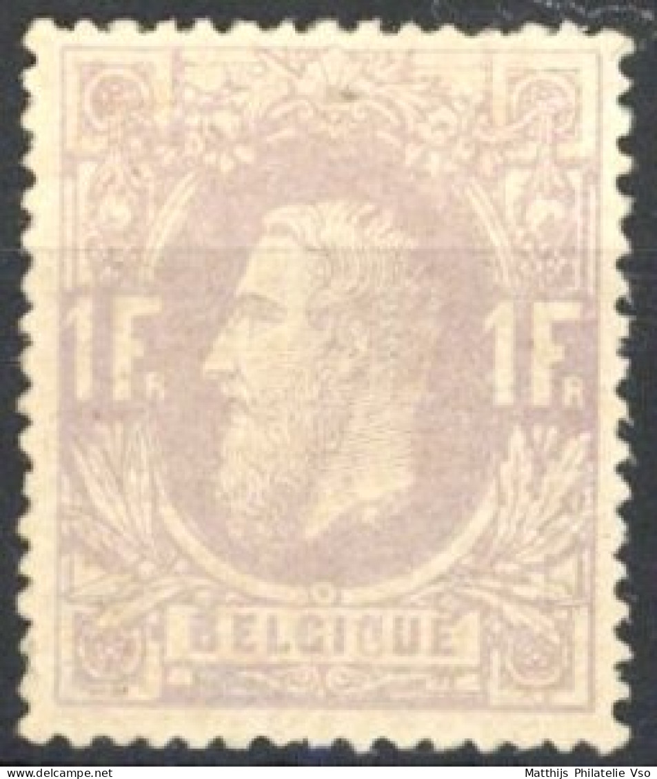 [* SUP] N° 36, Excellent Centrage, Légère Trace - Signé Williame - Cote: 625€ - 1869-1883 Léopold II