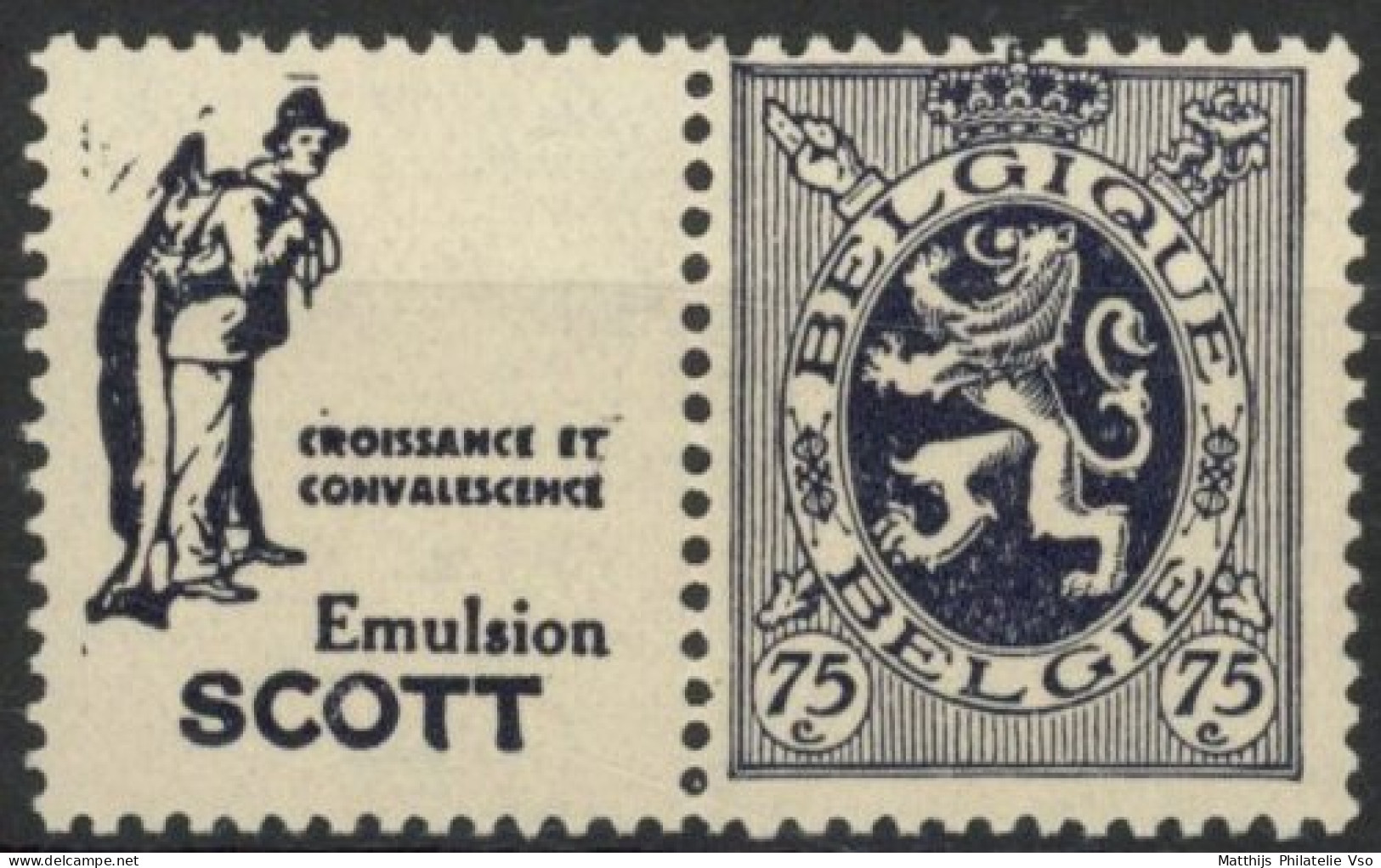 [** SUP] PU52, 75c Scott (Croissance) - Fraîcheur Postale - Cote: 200€ - Mint