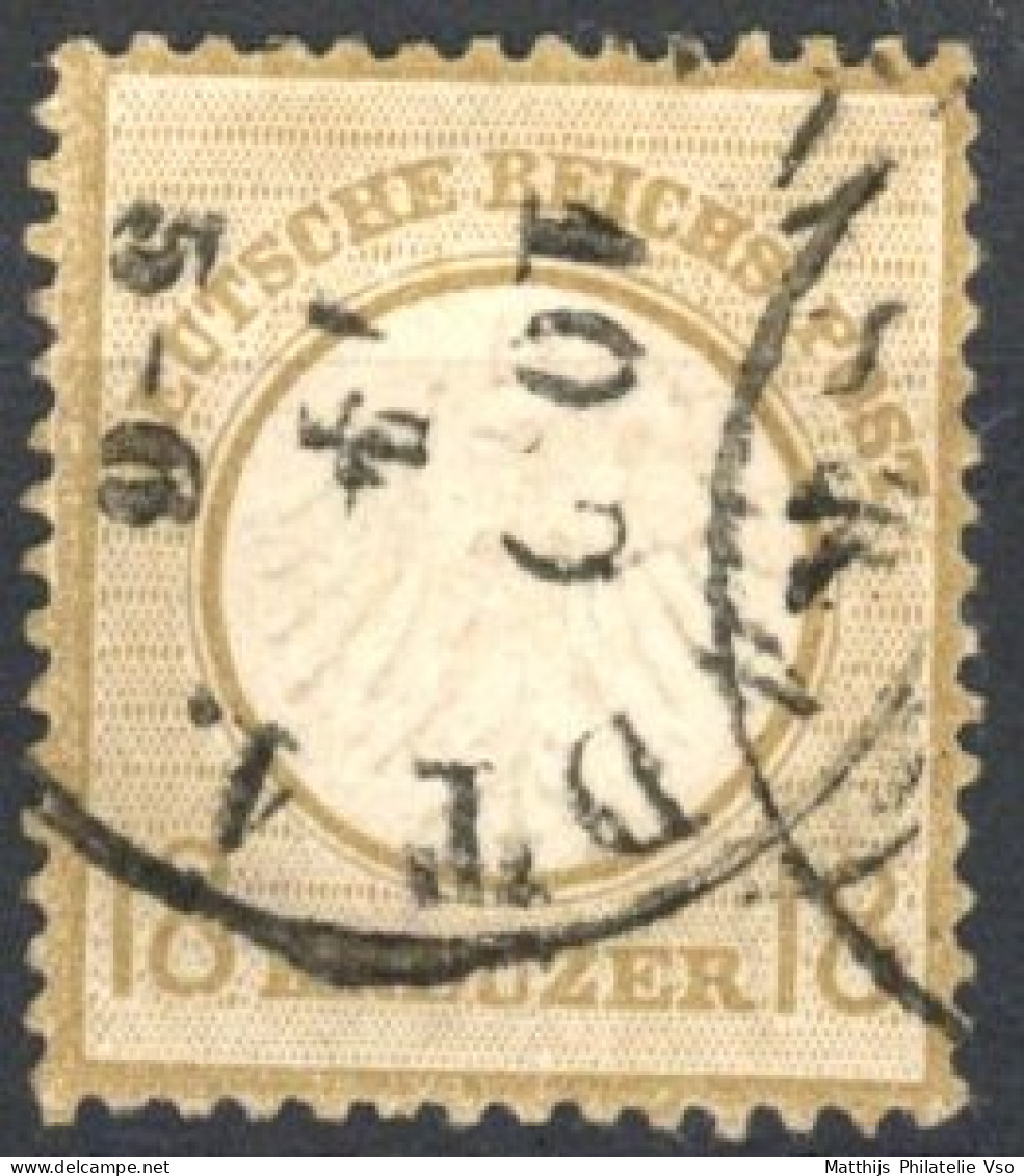 [O SUP] N° 11, 18k Bistre - Jolie Oblitération. Superbe - Cote: 500€ - Used Stamps