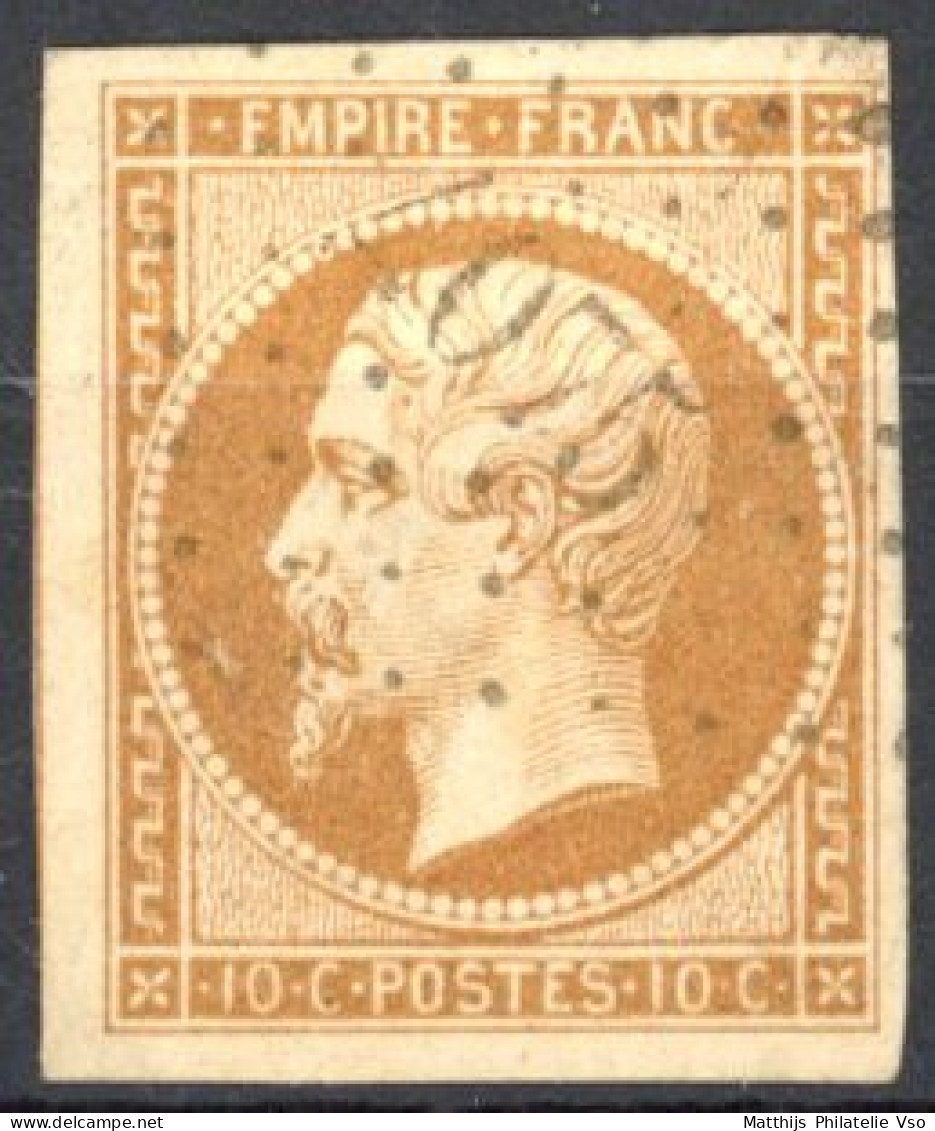 [O SUP] N° 13B, Belles Marges - TB Obl Rare 'PC4075' La Bastide St-Pierre - Cote: 260€ - 1853-1860 Napoleon III