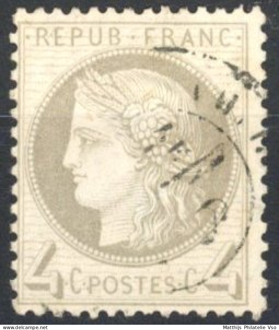 [O SUP] N° 52, 4c Gris - Très Frais - Cote: 60€ - 1871-1875 Ceres