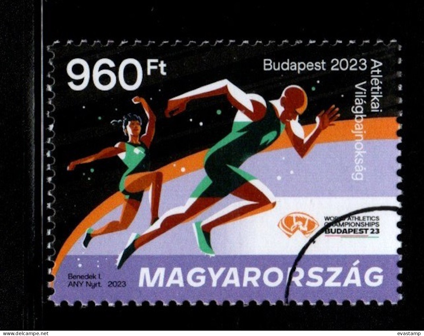 HUNGARY - 2023. Specimen - World Athletics Championships, Budapest 2023. MNH!! - Essais, épreuves & Réimpressions