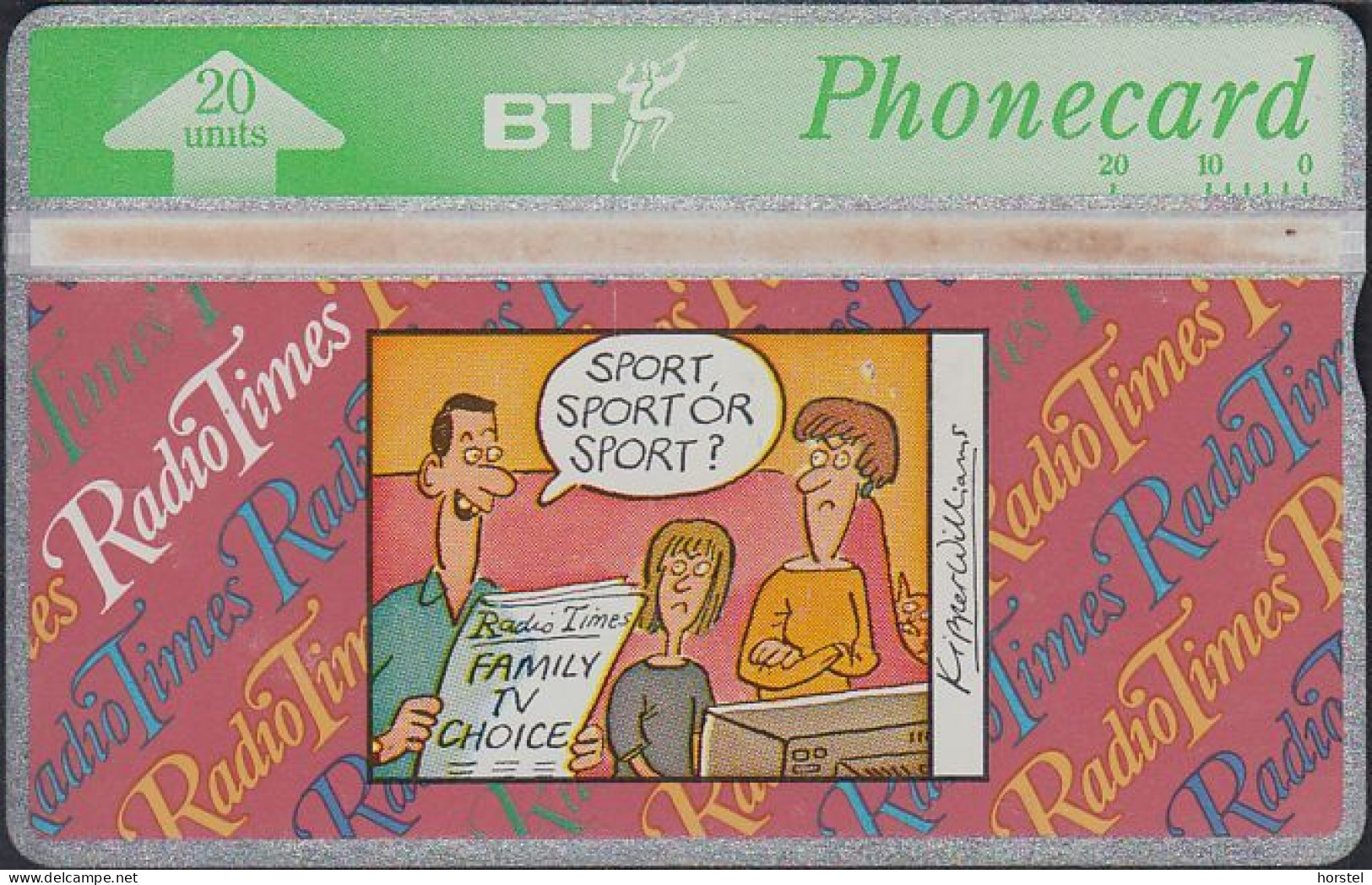 UK Bta 078 Radio Times Comic - 20 Units - 468G - BT Edición Publicitaria