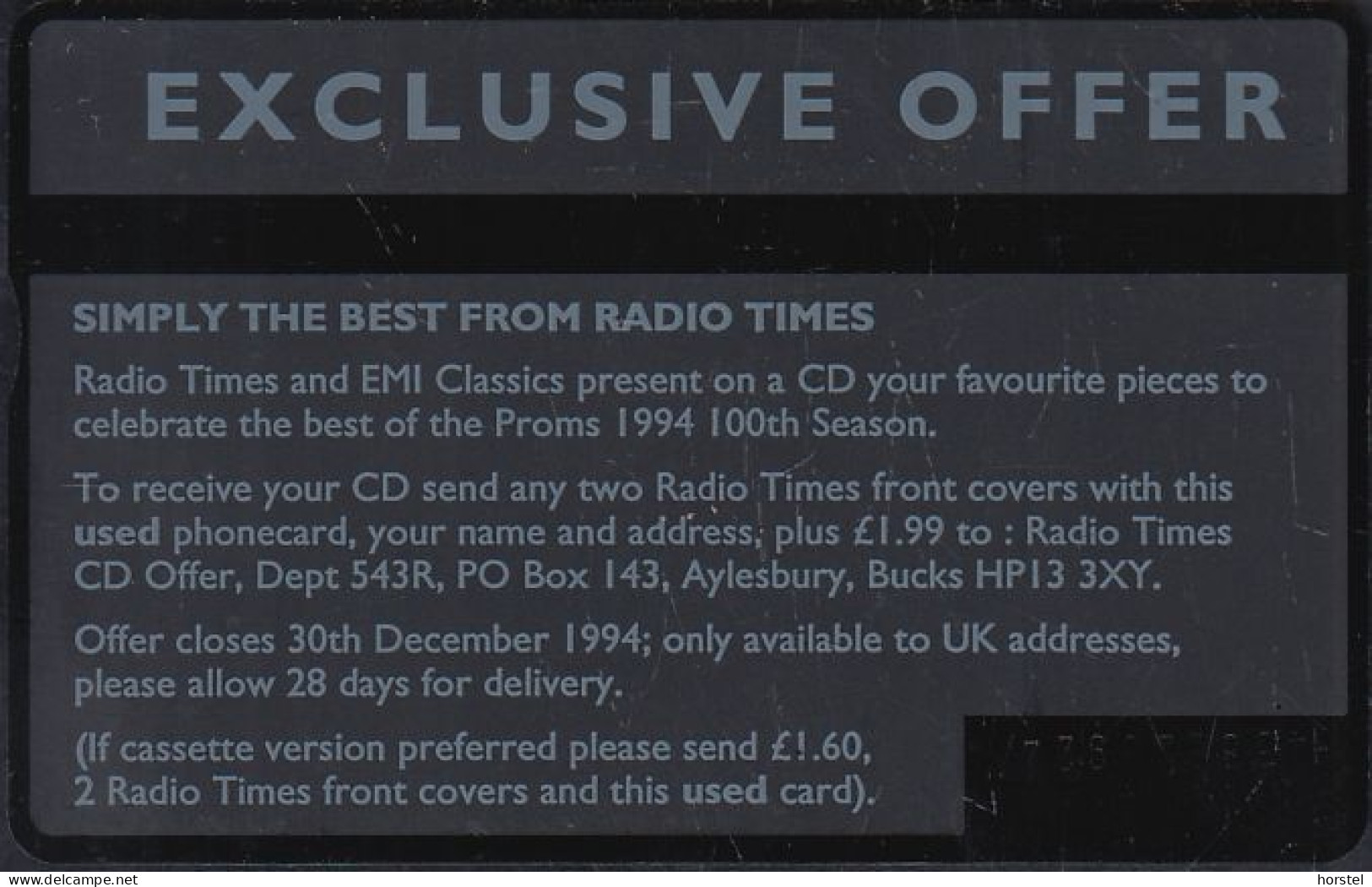 UK Bta 078 Radio Times Comic - 20 Units - 468G - BT Edición Publicitaria