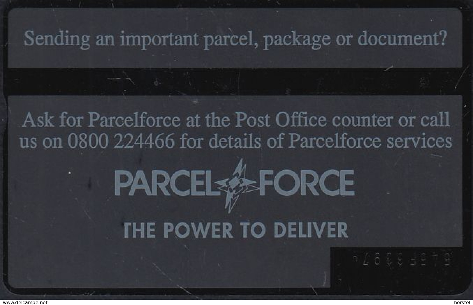 UK Bta 098 Post Office Counter - Parcelforce - World - 20 Units - 545F - BT Werbezwecke