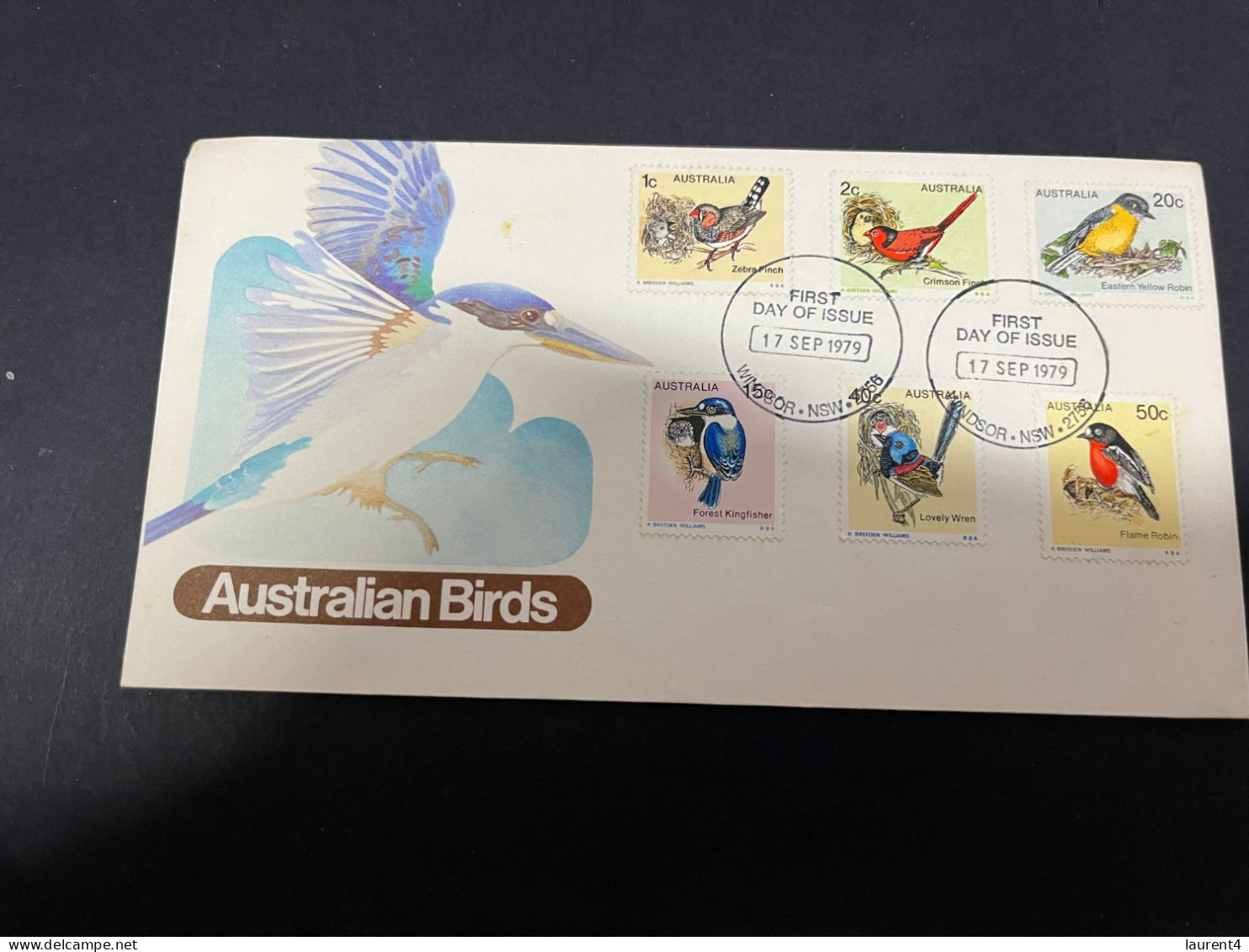 5-1-2024 (4 W 22) Australia FDC - Birds - 1978 - FDC