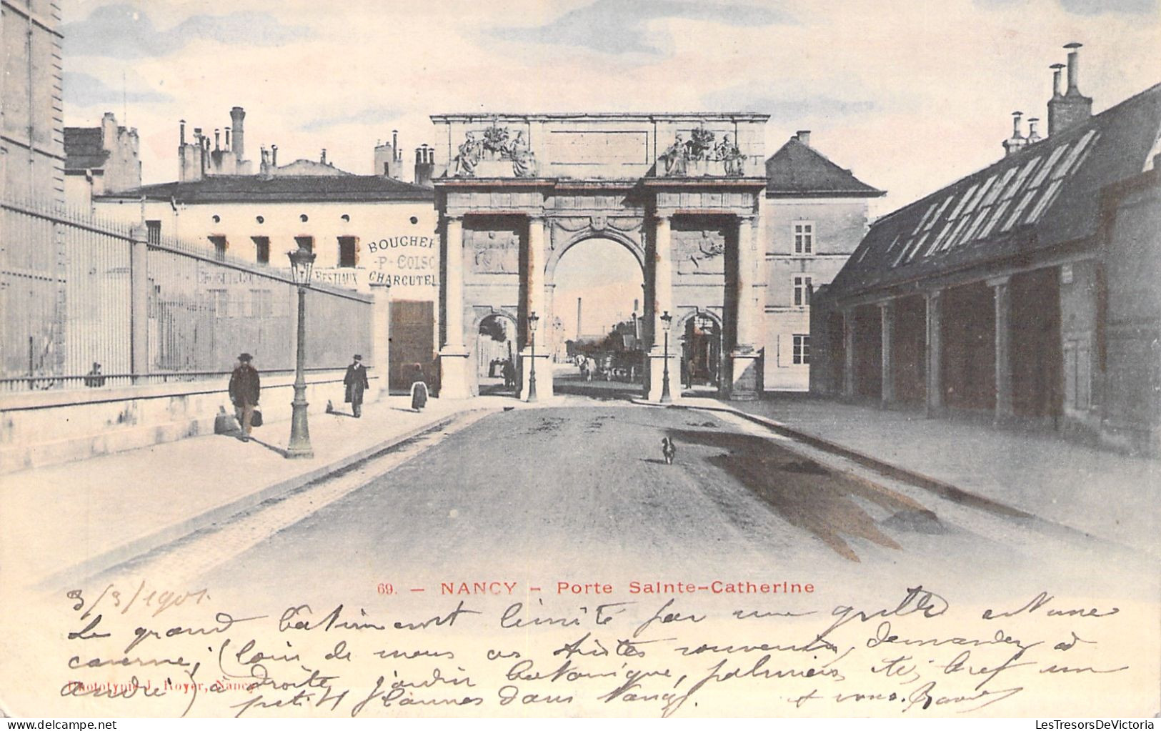 FRANCE - Nancy - Porte Sainte Catherine - Animé - Carte Postale Ancienne - Nancy