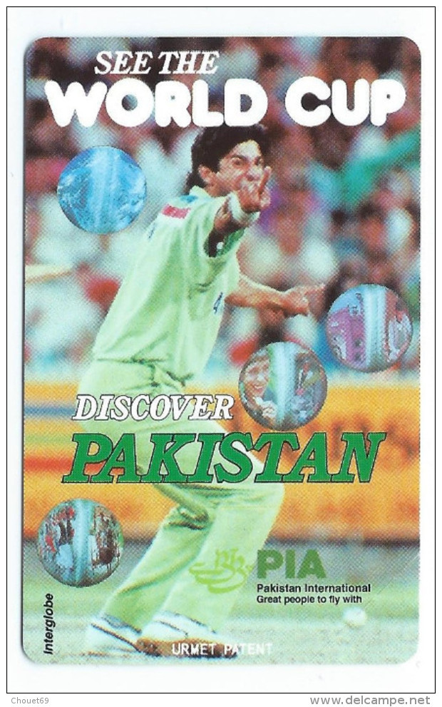 PAKISTAN 7 - 100Rs See The World Cup 1995 MINT URMET NEUVE (CK1116 - Pakistan