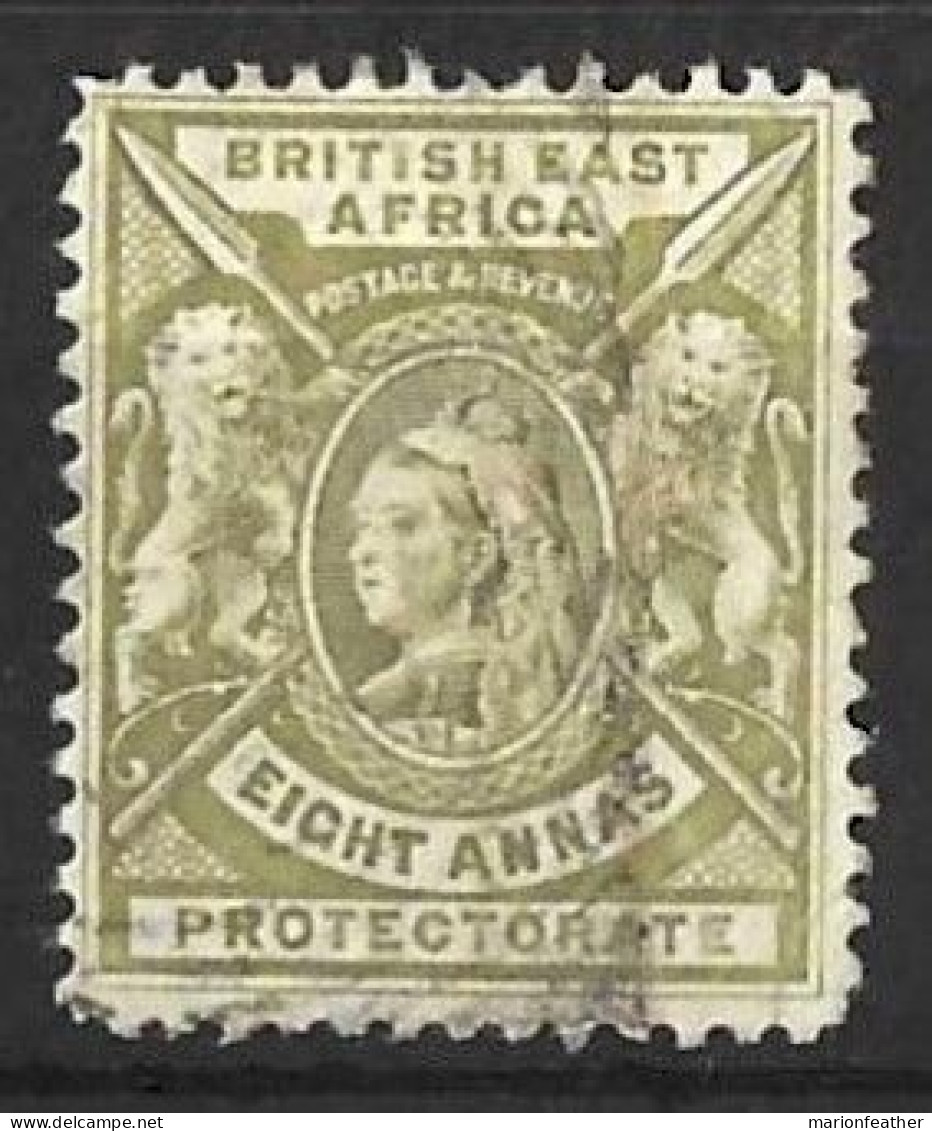 K.U.T.....QUEEN VICTORIA..(1837-01..)..." 1896..".....8as.....SG74......VFU... - Britisch-Ostafrika