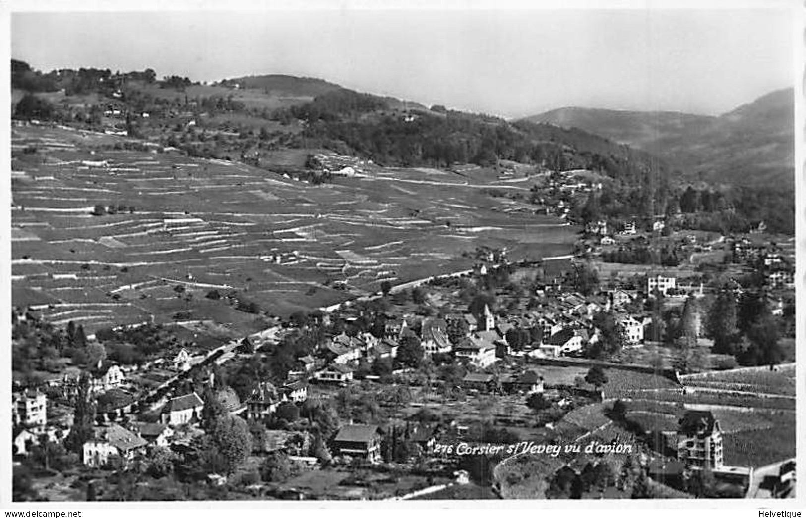 Corsier Sur Vevey Vu D'avion - Corsier-sur-Vevey