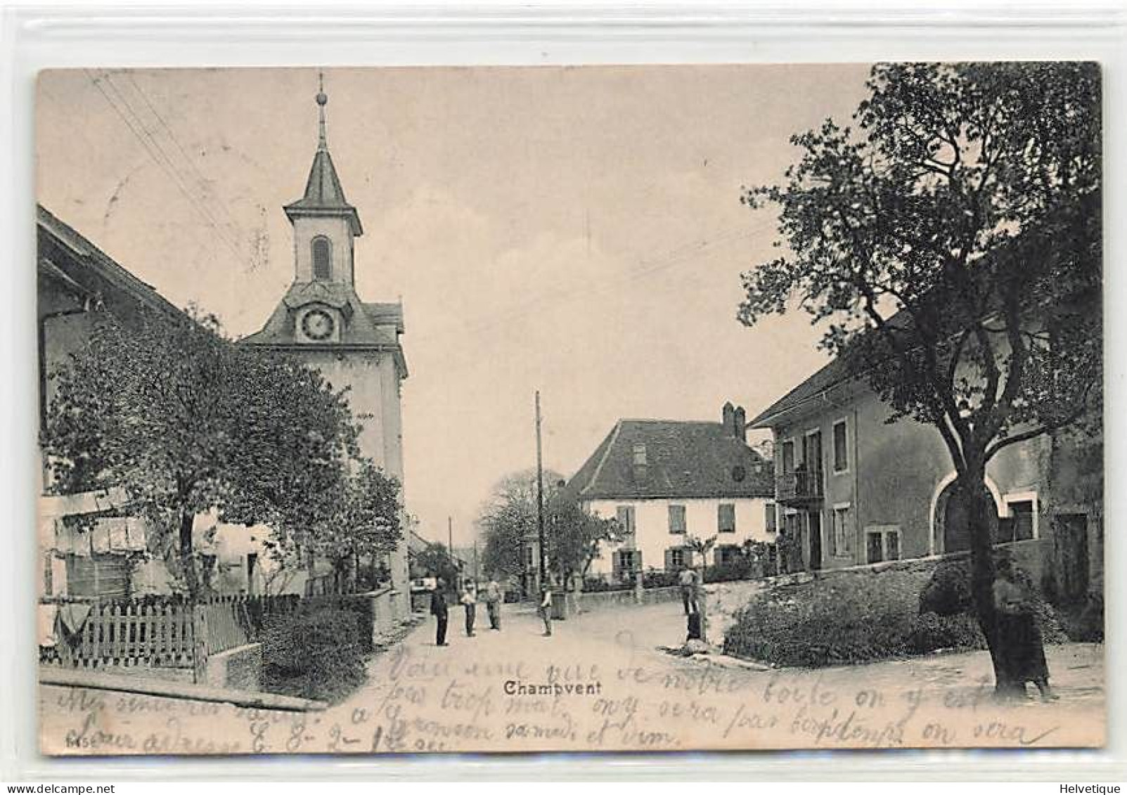 Champvent Eglise Village - Champvent 