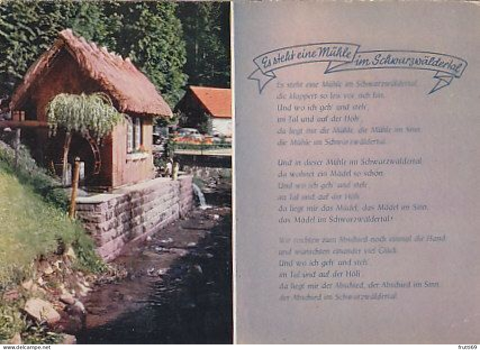 AK 192505 GERMANY - Schwarzwaldmühle Im Hamersbachtal - Hochschwarzwald