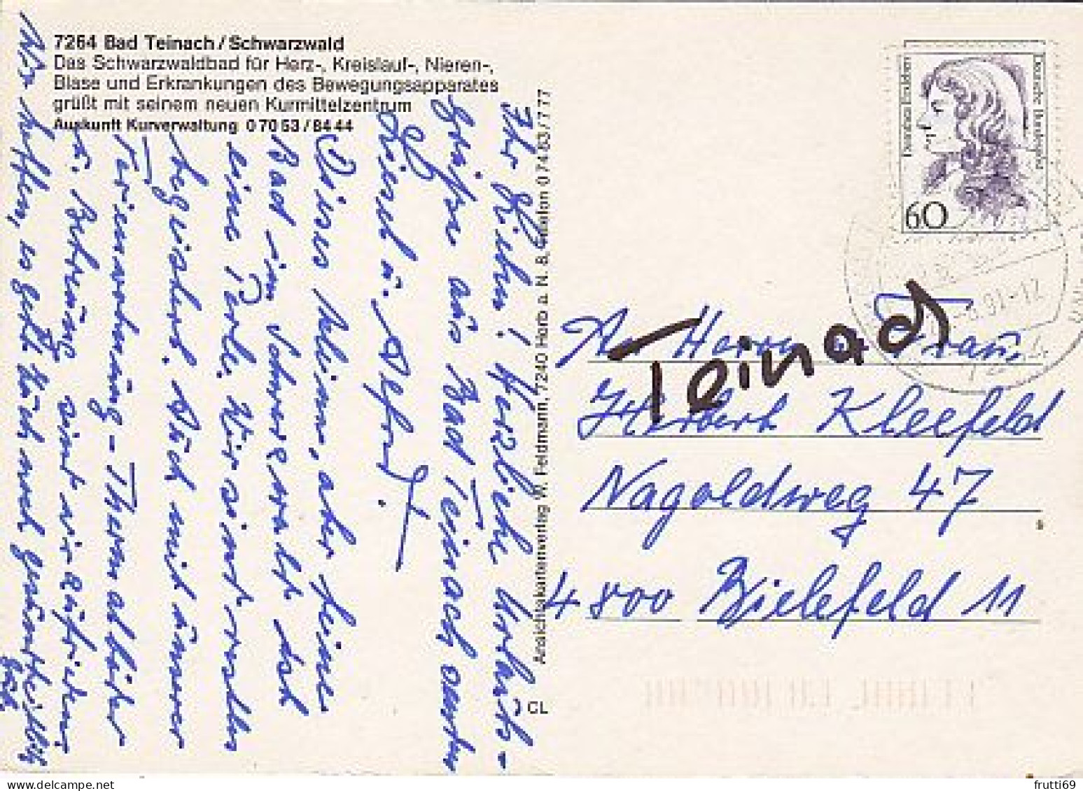 AK 192536 GERMANY - Bad Teinach / Schwarzwald - Bad Teinach