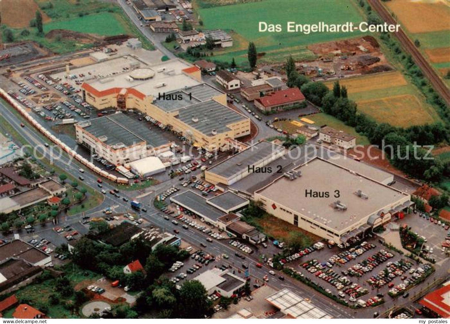 73867937 Hassfurt Engelhardt Center Fliegeraufnahme Hassfurt - Hassfurt