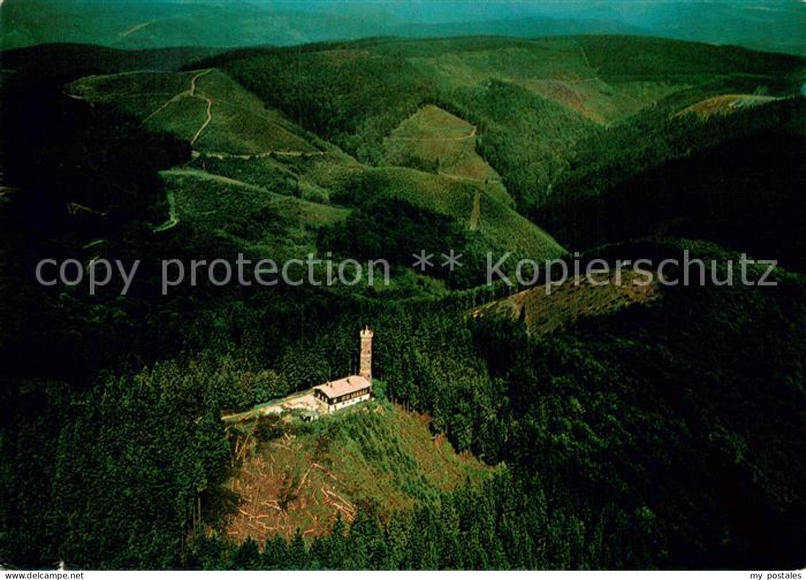 73760970 Herzberg Harz Wanderhuette Grosser Knollen Aussichtsturm Herzberg Harz - Herzberg