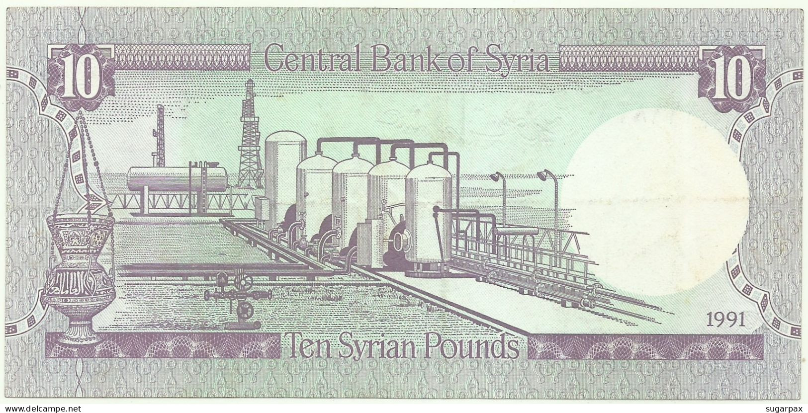 SYRIA - 10 Syrian Pounds - 1991 - Pick 101.e - Syrie