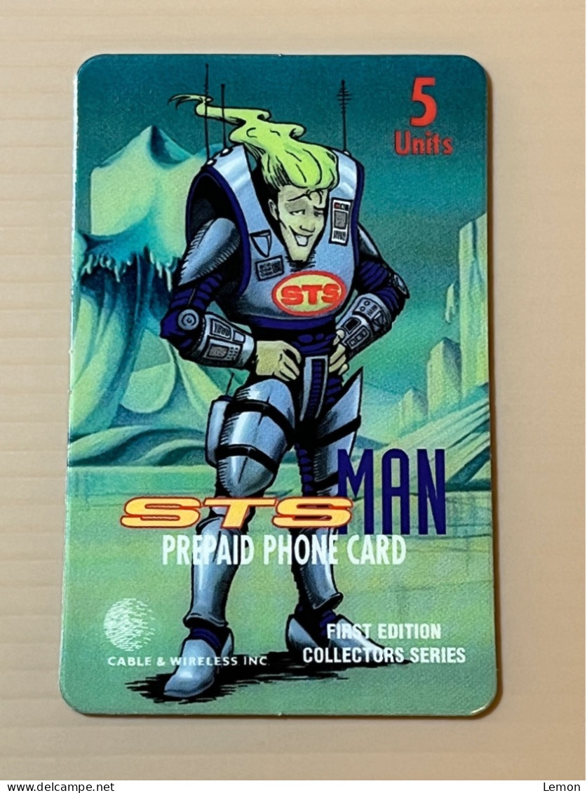 USA UNITED STATES America STS Collection Prepaid Telecard Phonecard, STS MAN, Set Of 1 Card - Collections