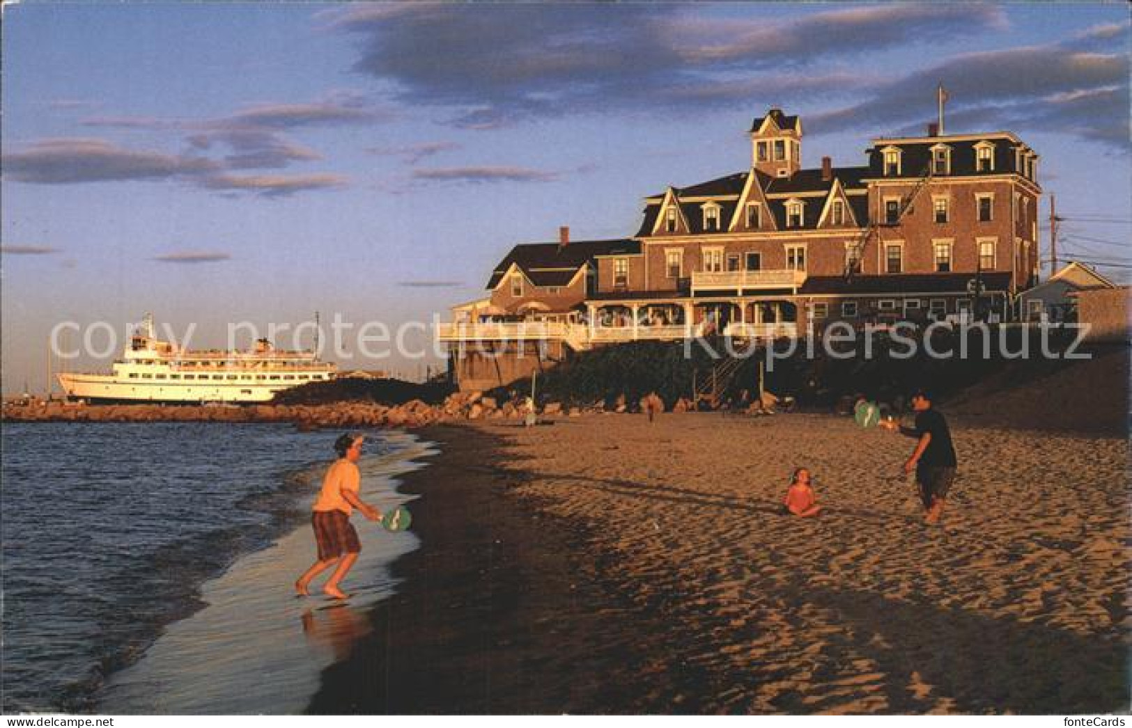 72253185 Rhode_Island_US-State Surf Hotel Block Island Kreuzfahrtschiff - Autres & Non Classés