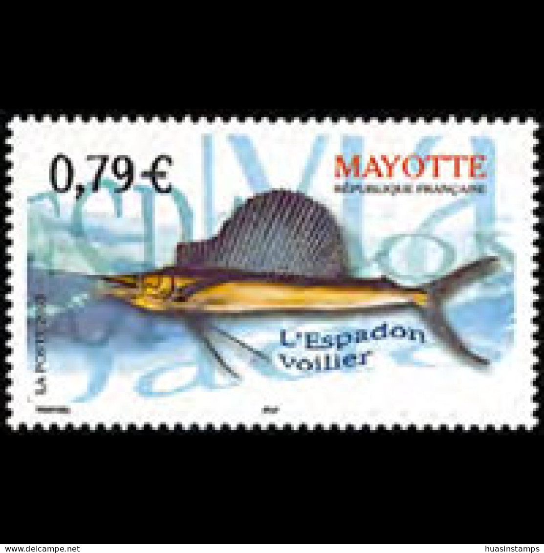 MAYOTTE 2003 - Scott# 187 Swordfish Set Of 1 MNH - Other & Unclassified