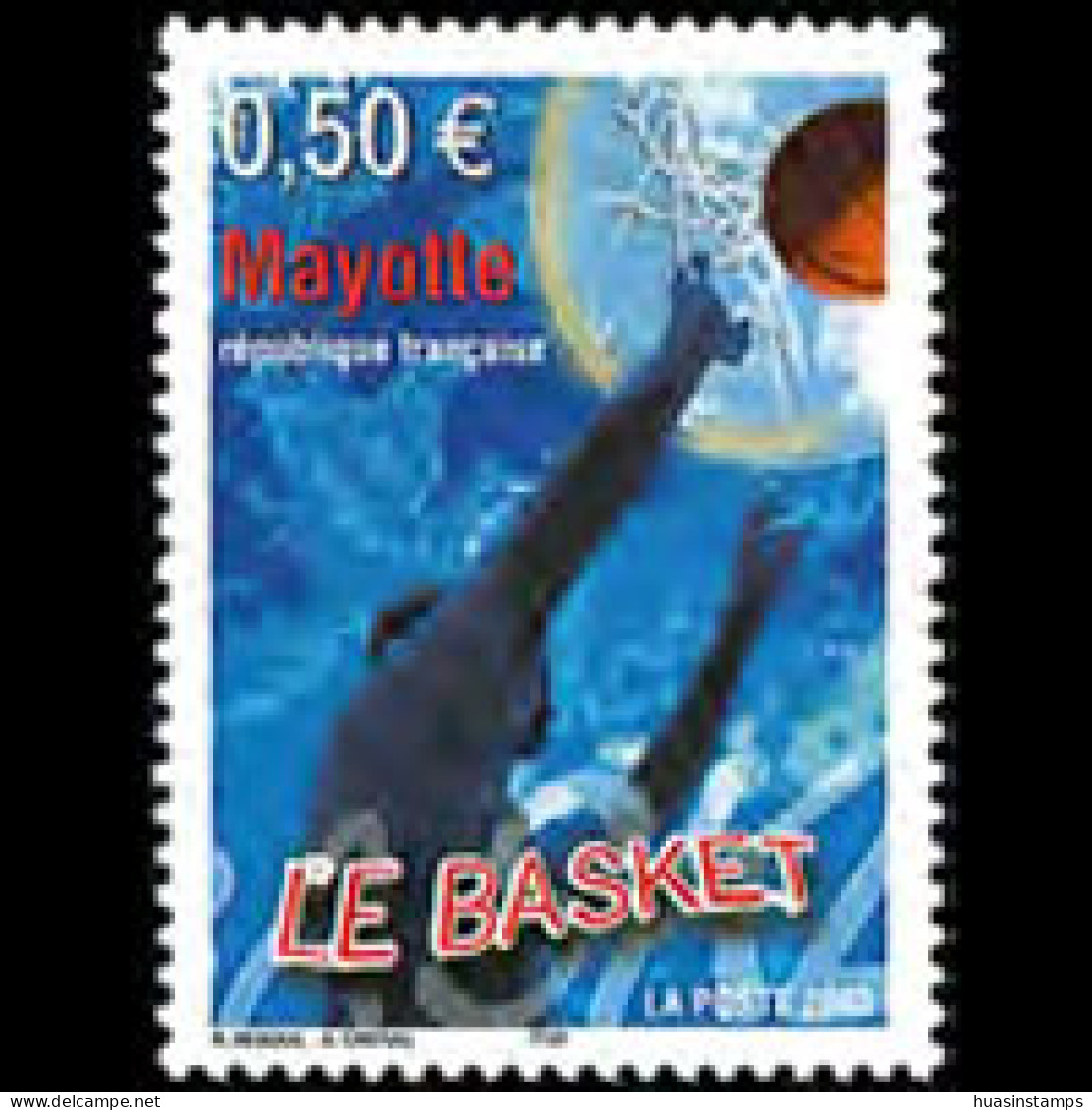 MAYOTTE 2003 - Scott# 192 Basketball Set Of 1 MNH - Autres & Non Classés