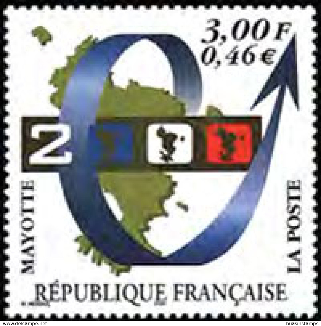 MAYOTTE 1999 - Scott# 132 Millennium Set Of 1 MNH - Autres & Non Classés