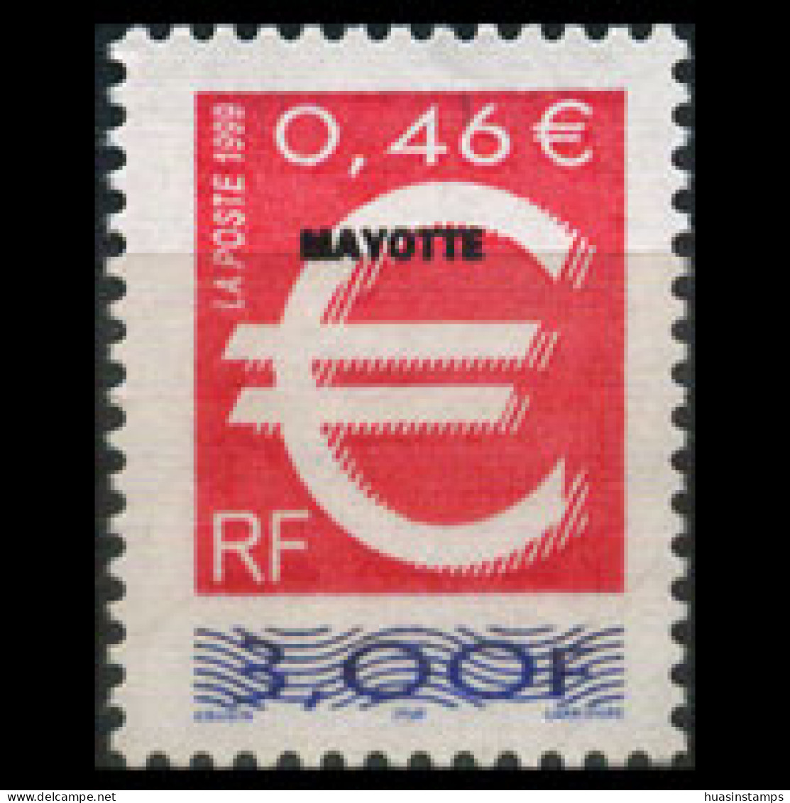 MAYOTTE 1999 - Scott# 125 Euro Opt. Set Of 1 MNH - Other & Unclassified