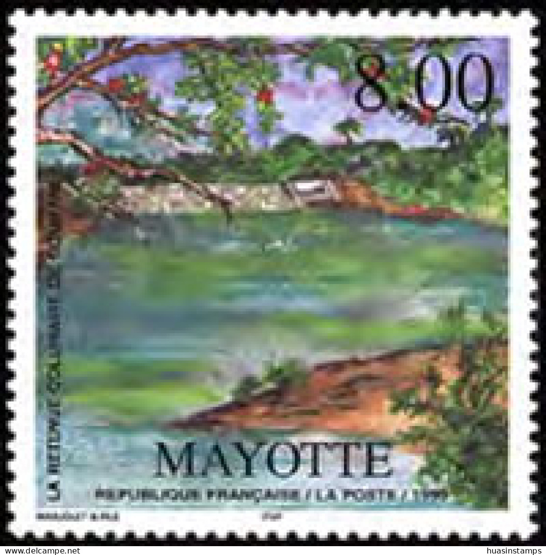 MAYOTTE 1999 - Scott# 120 Combani Dam Set Of 1 MNH - Otros & Sin Clasificación