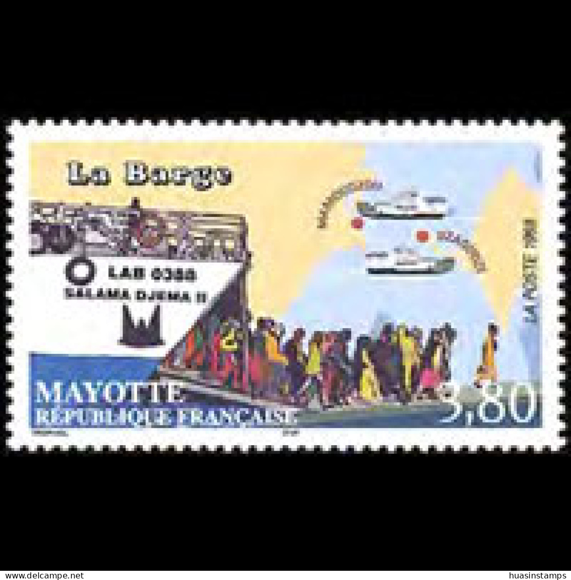 MAYOTTE 1998 - Scott# 106 Ferry Set Of 1 MNH - Altri & Non Classificati