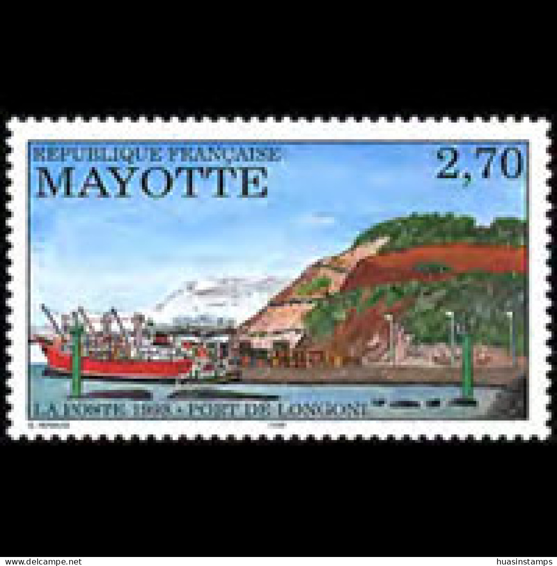 MAYOTTE 1998 - Scott# 92 Longoni Port Set Of 1 MNH - Other & Unclassified