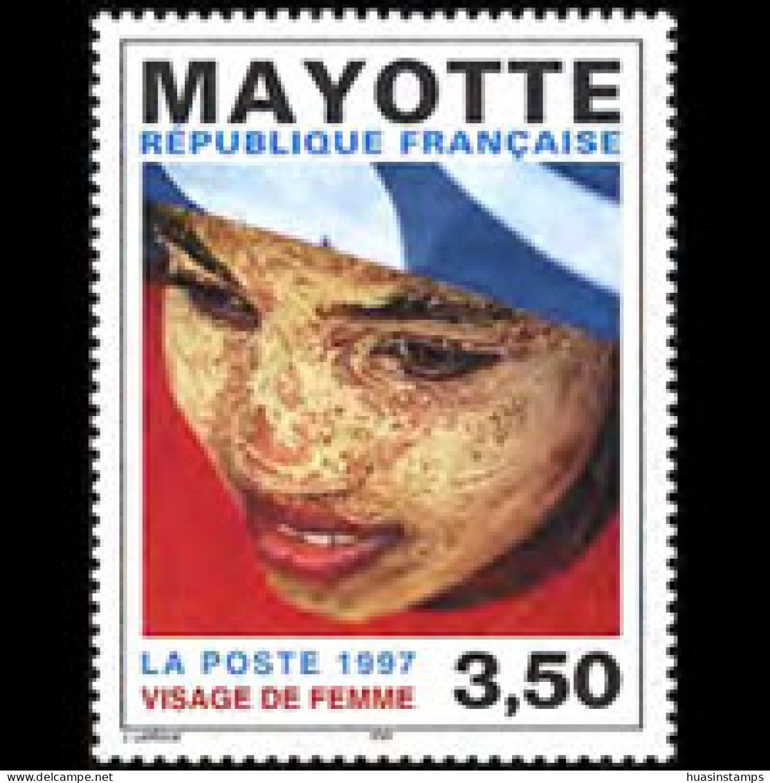 MAYOTTE 1997 - Scott# 90 Local Woman Set Of 1 MNH - Other & Unclassified