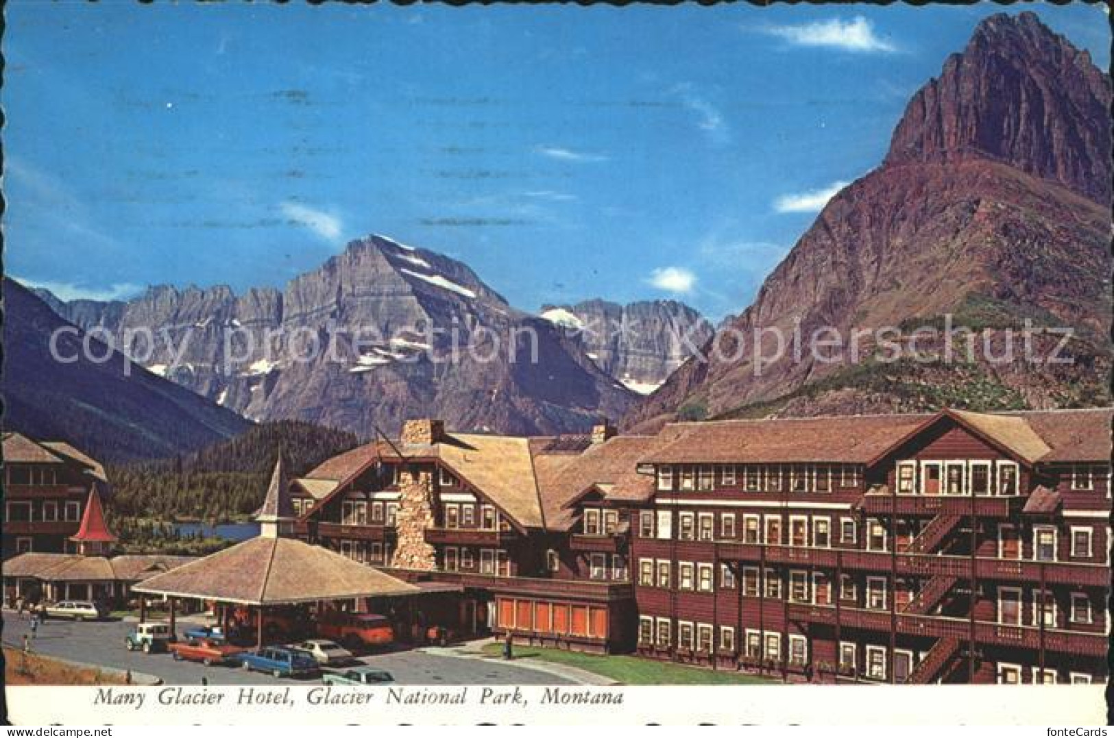 72239941 Glacier_National_Park_US Many Glacier Hotel  - Andere & Zonder Classificatie