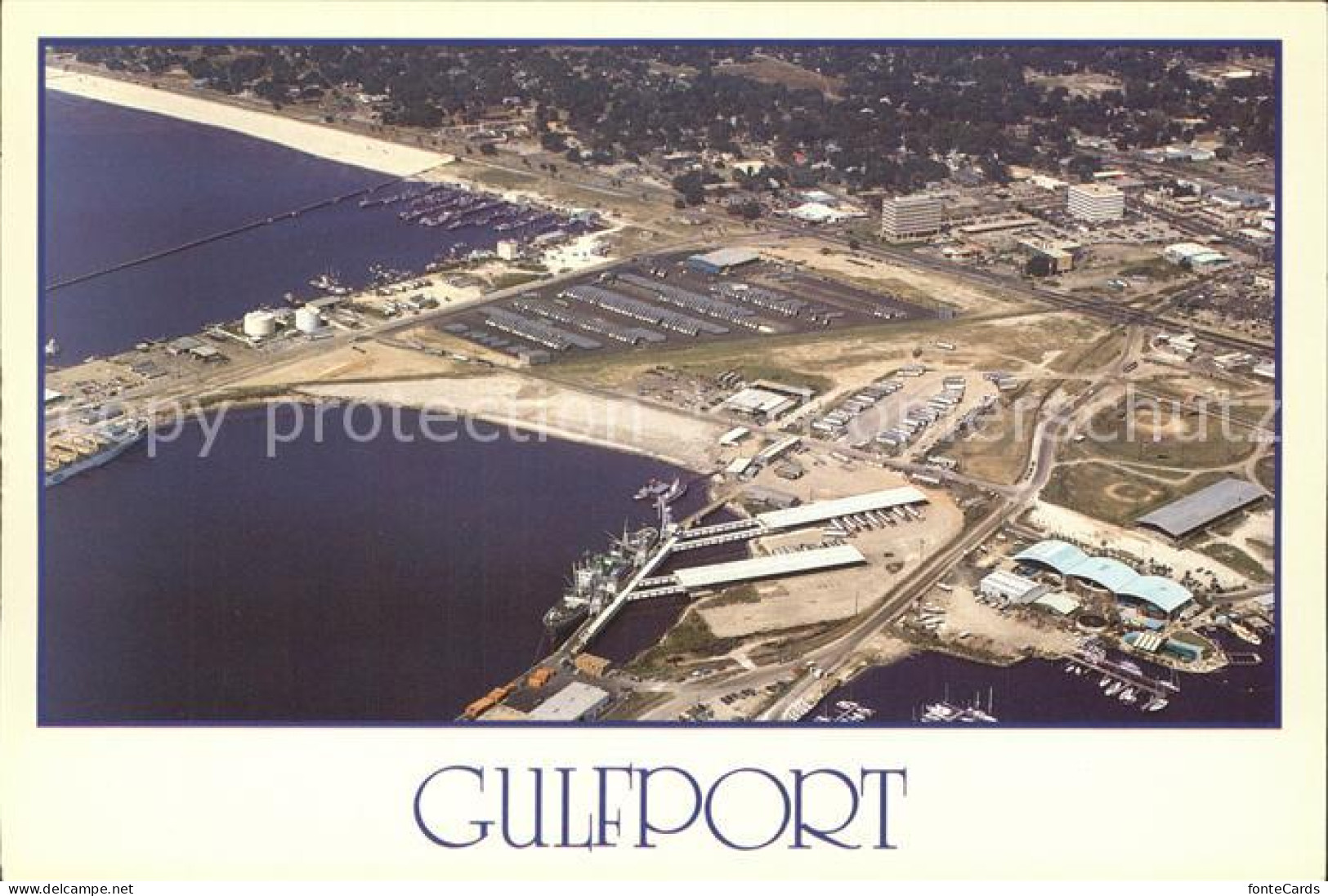 72231635 Gulfport Fliegeraufnahme State Dochs - Andere & Zonder Classificatie