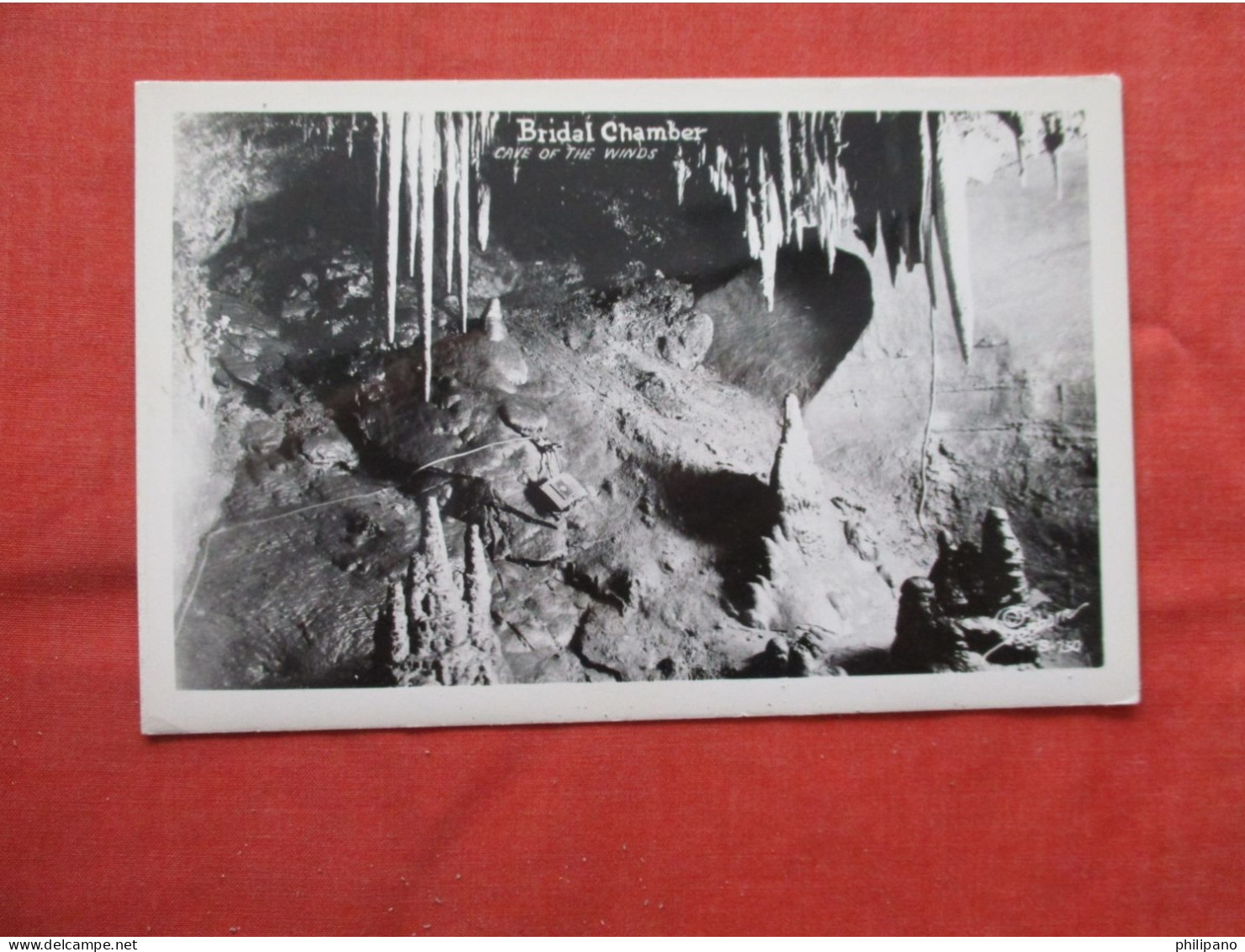 RPPC. The Bridal Chamber Cave Of The Winds Manitou Colorado    Ref 6289 - Altri & Non Classificati