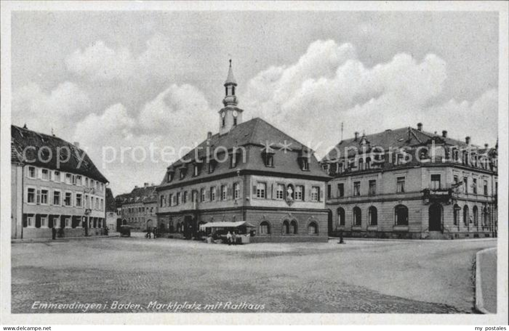 41784039 Emmendingen Marktplatz Rathaus Emmendingen - Emmendingen