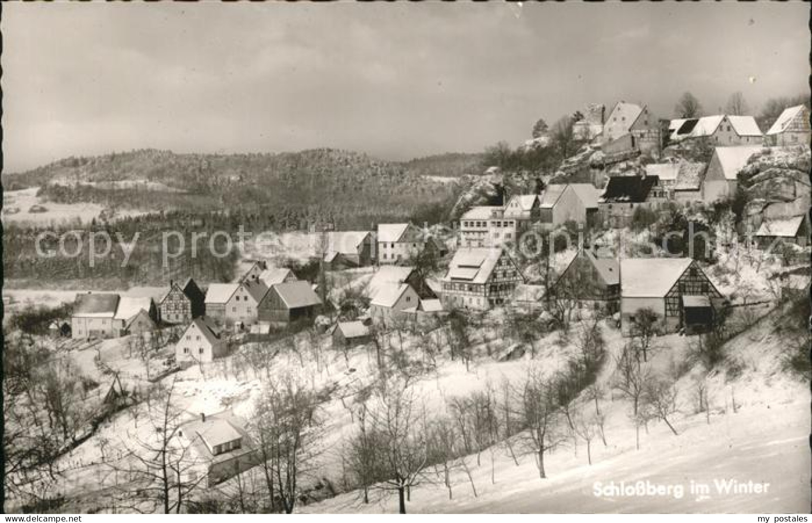 41783296 Osternohe Lauf Gasthaus Igel Schlossberg Im Winter Osternohe Lauf - Lauf