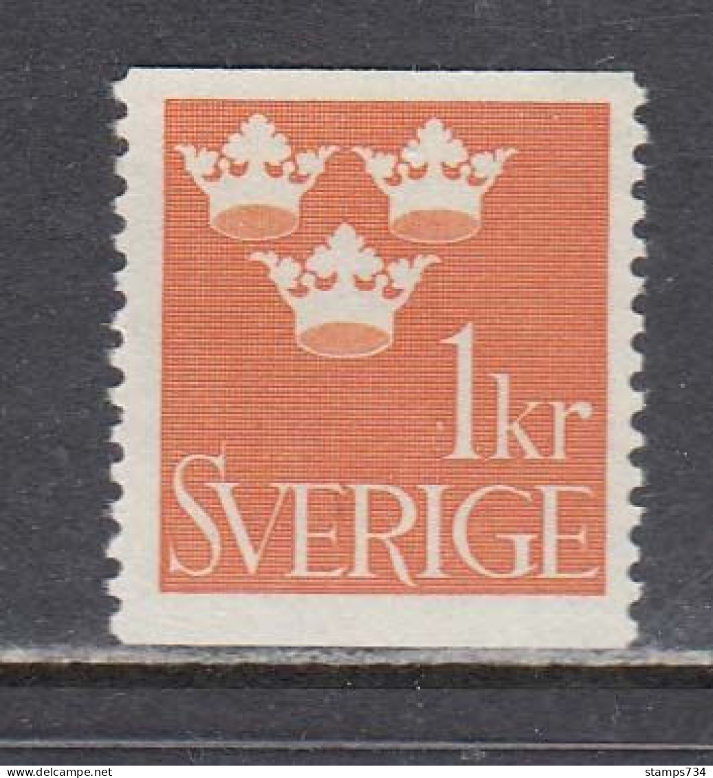 Sweden 1939/42 - Freimarke: Drei Kronen, Mi-Nr. 268A, MNH** - Nuevos