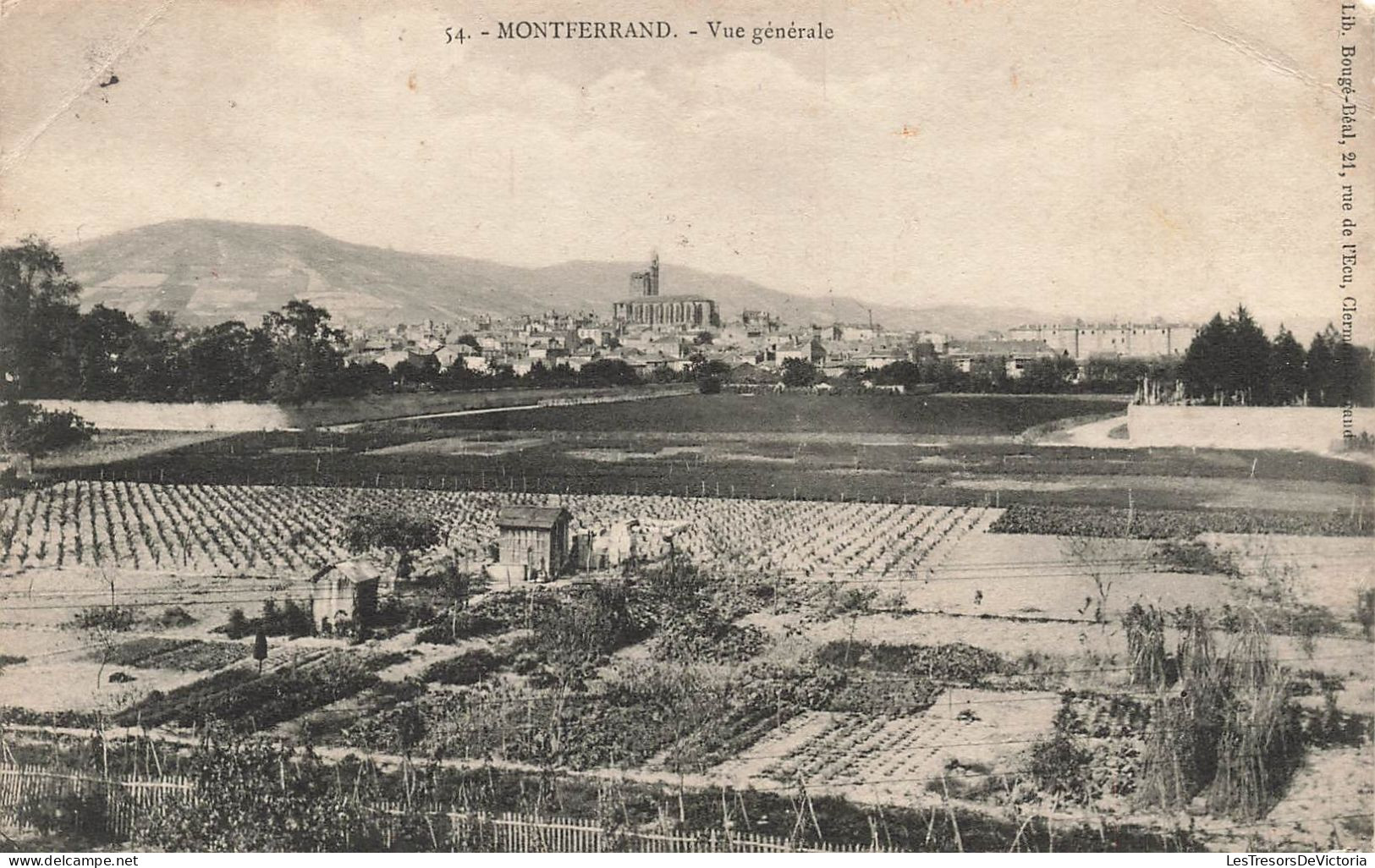 FRANCE - Montferrand - Vue Générale - Ville - Carte Postale Ancienne - Clermont Ferrand