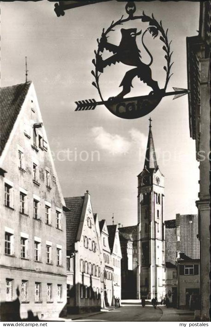 41780302 Weissenhorn Hauptstrasse Mit Stadtpfarrkirche Weissenhorn - Weissenhorn