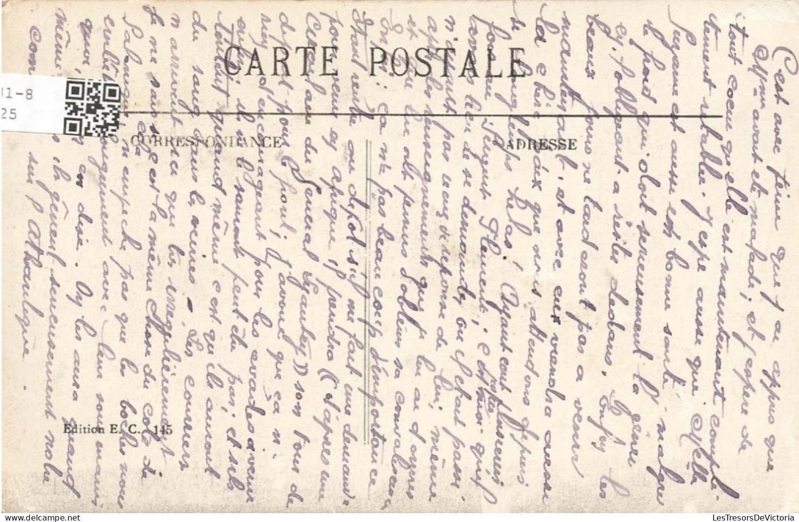 ASIE - Une Bédouine - Carte Postale Ancienne - Autres & Non Classés