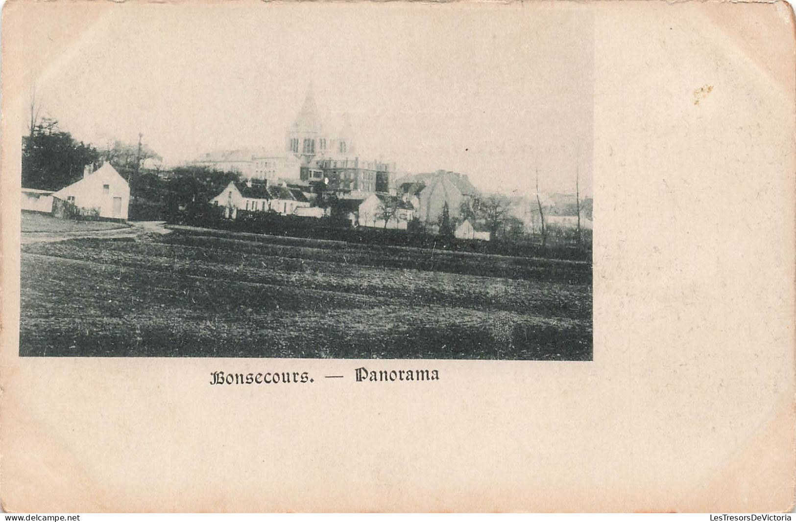 BELGIQUE - Péruwelz - Bonsecours - Panorama - Dos Non Divisé - Carte Postale Ancienne - Peruwelz